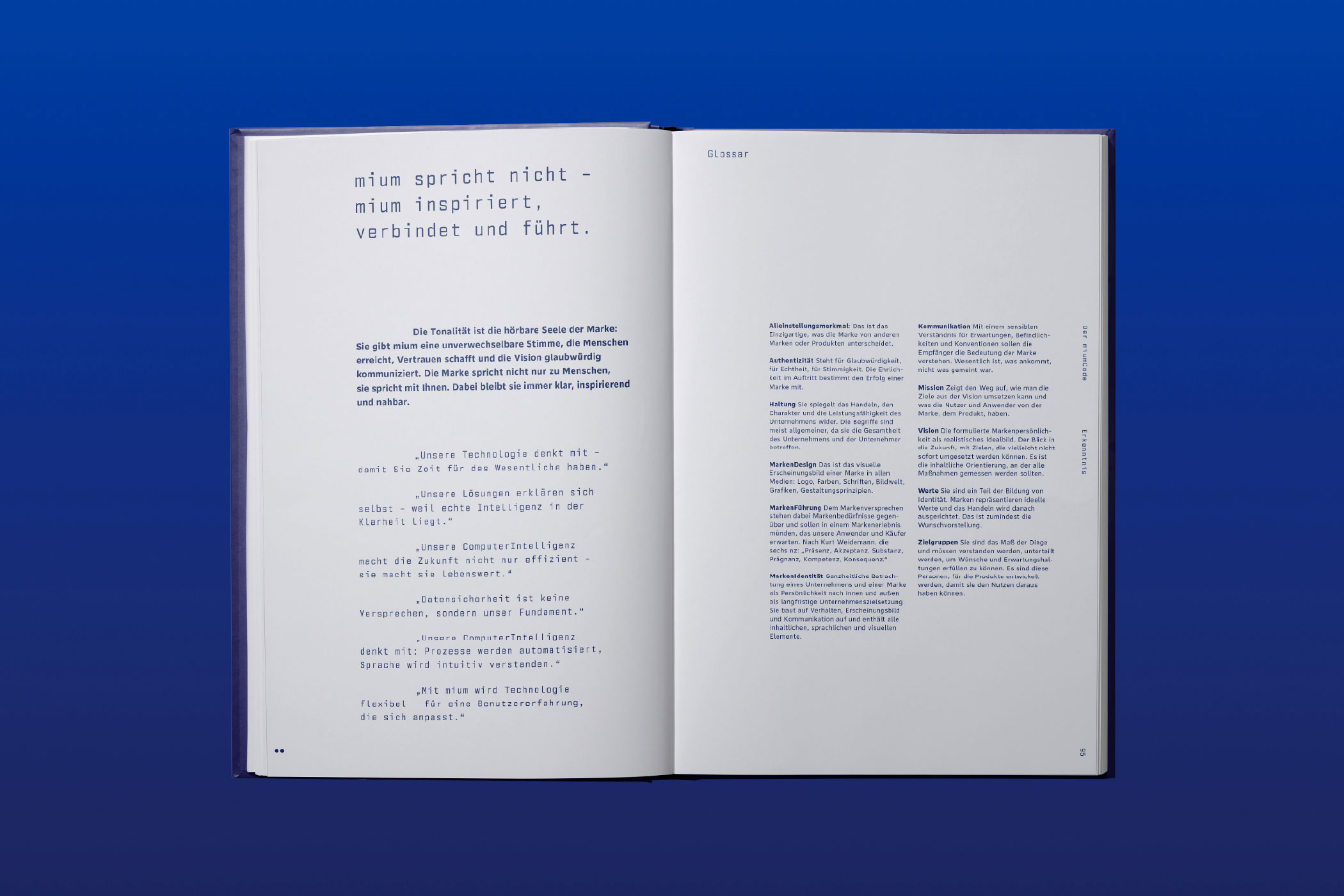 Page 11 of the mium brand book
